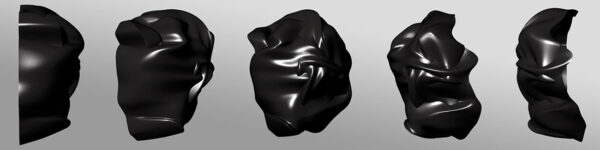 Mask - May 31, 2013, San Diego, CA, 3D render