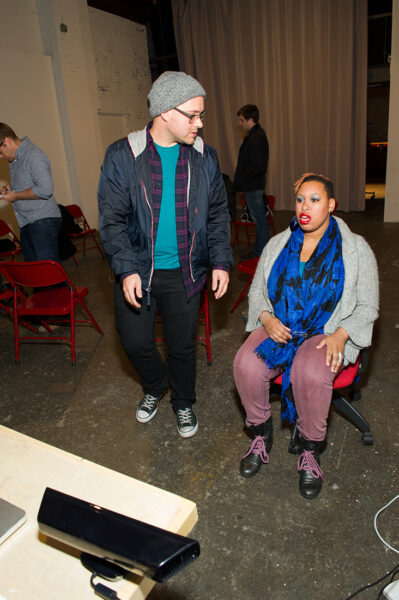 facial scan, Eyebeam