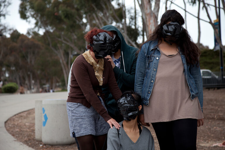 Zach Blas, Facial Weaponization Suite: Militancy, Vulnerability, Obfuscation, UCSD