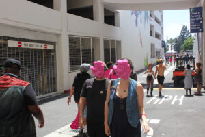 Zach Blas, Fag Face Scanning Station, reclaim:pride