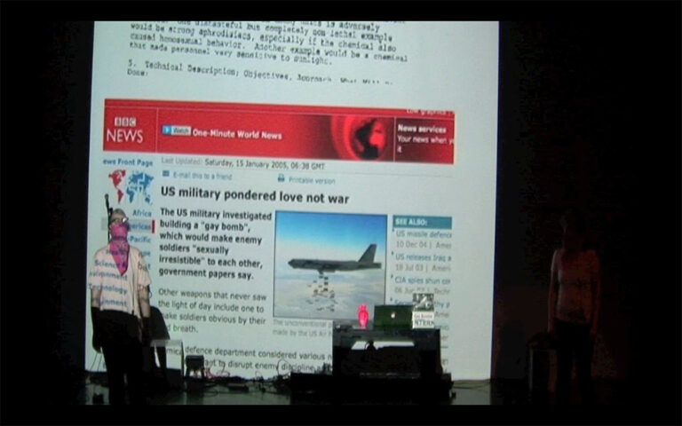 Zach Blas, How to Build and Use a Gay Bomb, Highways