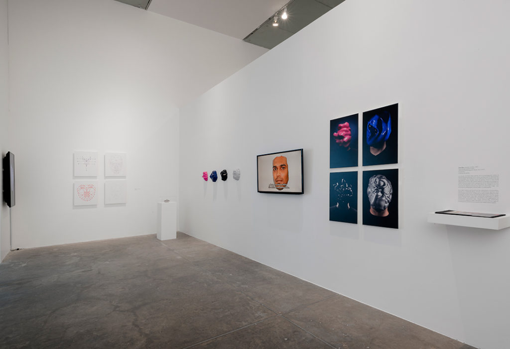 Zach Blas, Facial Weaponization Suite and Face Cages, MUAC