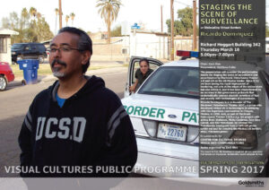 Ricardo Dominguez, Informatics of Domination, Department of Visual Cultures Spring 2017 Public Programme, Goldsmiths, University of London